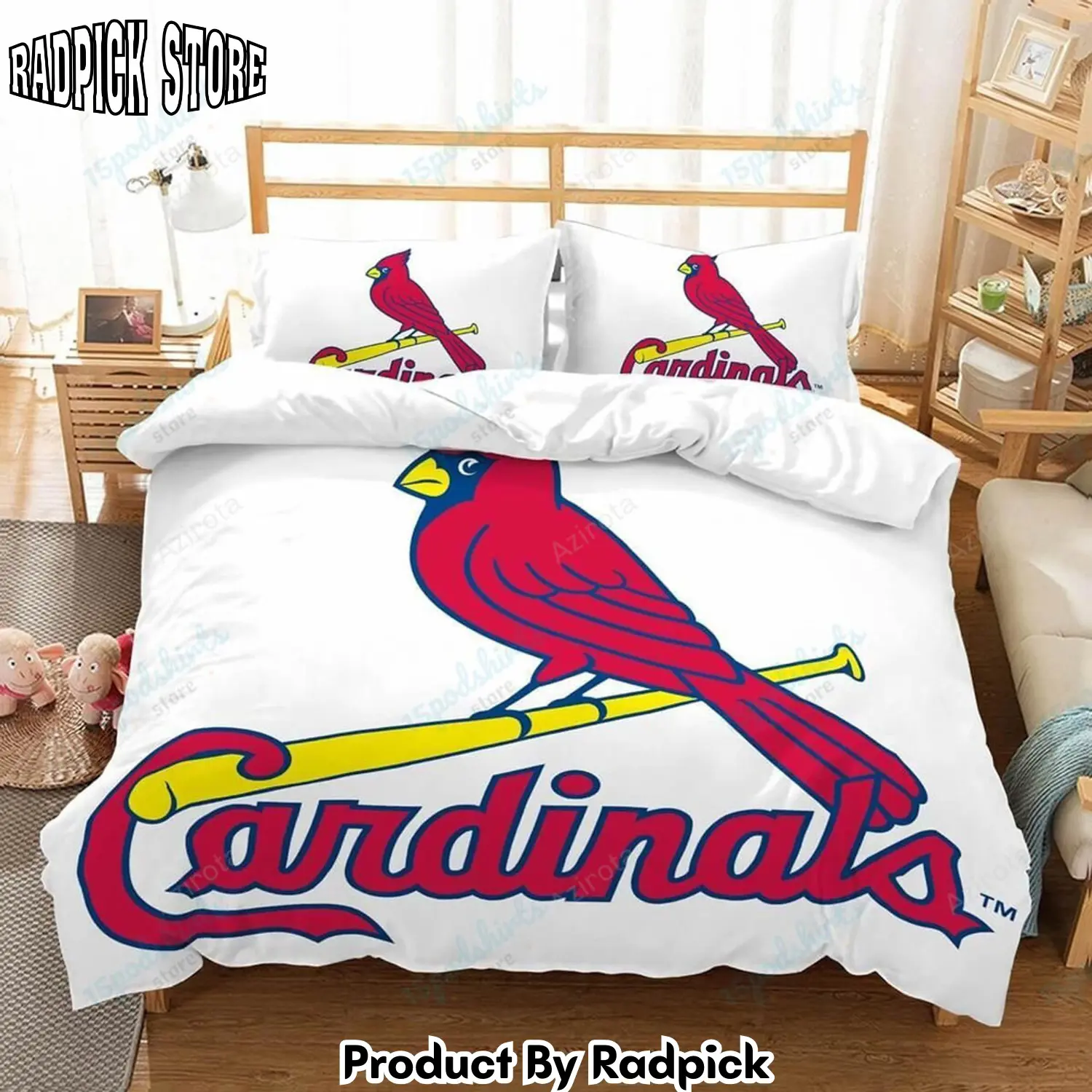 Radpick st louis cardinals bedding set v1 rp3272026